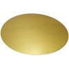 Podkład złoty okrągły gładki 26 cm